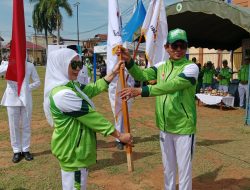 Wakil Abdul Hadi Lepas Kontingen Balangan Menuju Porprov Kalsel XII 2025