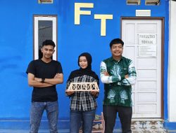Tim Universitas Sapta Mandiri Raih Juara Harapan I National Balsa Bridge Civil Competition