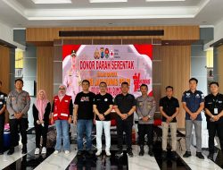 Hari Jadi Humas ke-74, Polres Tanbu Gelar Bakti Sosial Donor Darah
