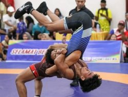 Empat Medali Emas Sudah Dikoleksi Kontingen Batola, Tiga Diantaranya Disumbangkan Cabor Gulat