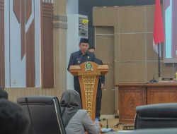 Bupati Balangan Hadiri Rapat Paripurna Raperda APBD Tahun Anggaran 2026
