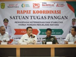 Sekda Banjarmasin Pimpin Rakor Satgas Pangan Jelang Nataru