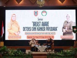 Rangkaian Hari Ibu, DPPPAKB Kalsel Berkolaborasi dengan DWP Kalsel Gelar Seminar Deteksi Dini Kanker Payudara
