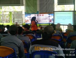 BPBD Balangan Tingkatkan Kapasitas Satlinmas dalam Menghadapi Bencana