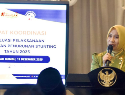 Pemkab Tanah Bumbu Mantapkan Langkah Percepatan Penurunan Stunting Lewat Rakoor Lintas Sektor