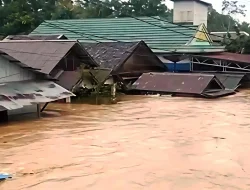 Banjir Bandang Terjang Kabupaten Balangan, Ketinggian Air Capai 2 Meter