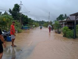 Ketinggian Air di Tebing Tinggi Berangsur Surut, Banjir Beralih ke Kecamatan Awayan dan Halong