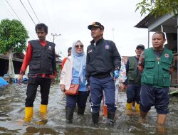 Tinjau Banjir Sungai Lulut, Wali Kota Dorong Normalisasi Sungai Lintas Wilayah