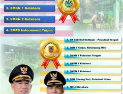 Sejumlah Sekolah di Kotabaru Borong Penghargaan Adiwiyata