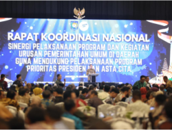 Bupati Tanah Bumbu Dukung Sinergi Nasional Program Prioritas Presiden dalam Rakornas di Jakarta