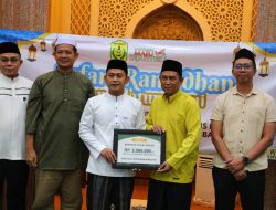 Safari Ramadhan, Wali Kota Banjarmasin HM Yamin HR Pererat Silaturahmi dengan Jamaah Masjid Bani Arsyad