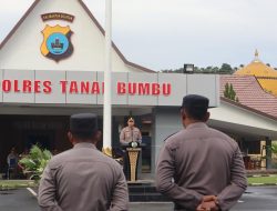 Apel Gelar Pasukan Tanda Dimulainya Operasi Kepolisian Kewilayahan Keselamatan Intan 2026 Polres Tanbu