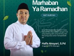 Hafis Ansyari Ajak Masyarakat Sambut Ramadhan dengan Hati yang Lapang