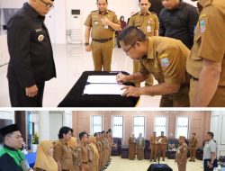 Dorong Peningkatan Kinerja, Bupati Lantik dan Promosikan Pejabat Administrator, Pengawas dan Kepala Puskesmas