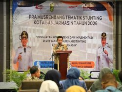 Perkuat Konvergensi Data, Pemko Banjarmasin Gelar Pra Musrenbang Tematik Stunting 2026