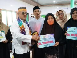 Safari Ramadhan di Teluk Tamiang, Bupati Muhammad Rusli Serahkan Berbagai Bantuan dan Tegaskan Program Prioritas