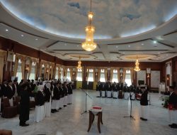Nuansa Formal dan Religius, Gubernur Muhidin Rotasi Pejabat Tinggi di Lingkungan Pemprov Kalsel