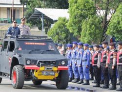 Polres Tanbu Gelar Apel Kesiapan Pasukan Operasi Ketupat Intan 2026