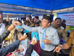 Warga Antusias dan Serbu Gerakan Pangan Murah (GPM) dan Bazaar Murah