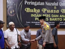 Apresiasi Peran Media, Polres Batola Gelar Buka Puasa Bersama