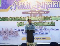 Pererat Silaturahmi, Wali Kota HM Yamin Hadiri Halal Bihalal IKK-HSS