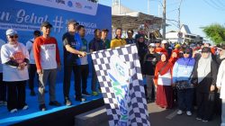 Wali Kota Banjarmasin Buka Jalan Sehat “ASN Bangga Pakai QRIS” dalam Rangka HUT ke-62 Bank Kalsel