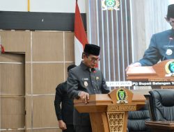 Pemkab Balangan Sampaikan LKPj Tahun 2025 dalam Rapat Paripurna