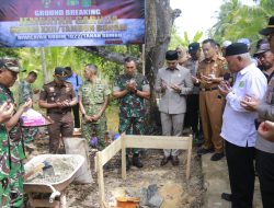 Dukung Percepatan Pembangunan Infrastruktur Daerah, Kodam XXII/Tambun Bungai Bangun Jembatan Garuda di Wilayah Tanbu