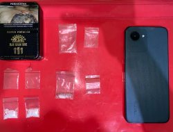 Sat Resnarkoba Polres Batola Ringkus Pria Bawa Empat Paket Sabu di Wilayah Kecamatan Mandastana