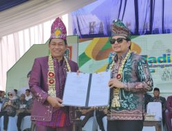 Pemkab Balangan Hibahkan Gedung Samsat Anyar kepada Pemprov Kalsel