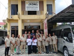 Galang Dukungan Tuan Rumah Porprov XIII, KONI HSU Berkunjung ke KONI Batola