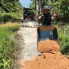Kodim 1022 Tanbu Memulai Pengerjaan Rehabilitasi Jembatan Garuda di Desa Kampung Baru