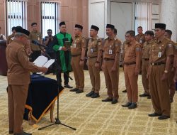 Bupati Muhammad Rusli Lantik Pejabat Tinggi Pratama, Administrator dan Pengawas di Kotabaru