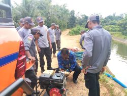 Perkuat Ketangguhan Desa, BPBD Balangan Latih Satlinmas Sei Pumpung