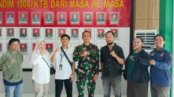 Pasi Intel Kodim 1004 Kotabaru Gelar Silaturahmi dengan Insan Pers Bumi Saijaan