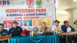 Ratusan Pekerja Kelapa Sawit Alami PHK Sepihak, Serikat Buruh dan Aliansi Gebraks Kotabaru Gelar Konferensi Pers