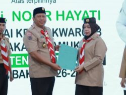 Hj Noor Hayati Bahrul Ilmi Resmi Terpilih sebagai Ketua Kwarcab Barito Kuala