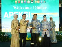 Wali Kota Banjarmasin Hadiri Welcome Dinner Rakerkomwil V APEKSI 2026 di Pontianak