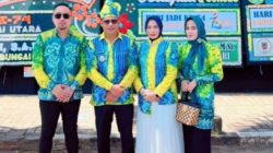 Didampingi Kadis Kominfo, Wakil Bupati Kotabaru Hadiri Peringatan Hari Jadi Kabupaten HSU