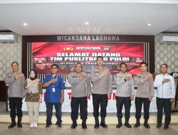 Puslitbang Mabes Polri Gelar Penelitian dengan Objek Kajian di Polres Tanbu