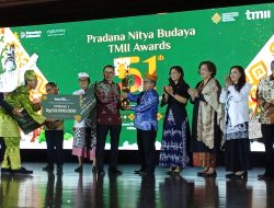 Anjungan Kalsel Raih Predikat Terbaik Pradana Nitya Budaya TMII Award Tahun 2026