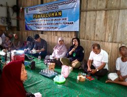 Cegah Penyakit pada Ternak, DKP3 Balangan Gelar Penyuluhan KIE di Desa Nungka