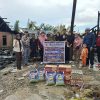 Peduli Para Korban Kebakaran, Aliansi Gebraksi Berikan Bantuan Paket Sembako