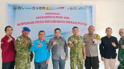 Dandim 1004 Kotabaru Resmikan 7 KDMP di Kabupaten Kotabaru