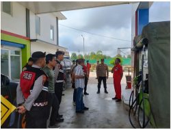 Polres Batola Rutin Cek Stok BBM di Sejumlah SPBU, Pastikan Masyarakat Terlayani