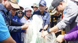 Ketua DPRD Kotabaru Bangga Atas Keberhasilan Petani Tambak Udang Vaname di Desa Sungai Limau