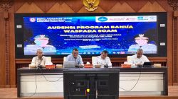 Tenaga Ahli Gubernur Audensi Program Banua Waspada Scam Bersama OJK Provinsi Kalsel