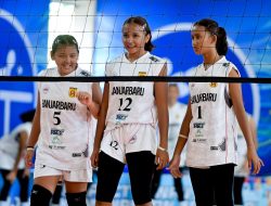 Diperkuat Tiga Punggawa Academy Juragan Travel, Tim Voly Putri Banjarbaru Finish di Posisi Runner-Up Popda Kalsel