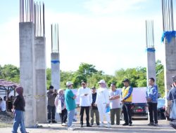 Ketua DPRD Kalsel Dampingi Ketua KPU RI Tinjau Pembangunan Kantor KPU Kalsel