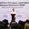 Wali Kota Banjarmasin Buka Pelatihan Petugas Lapangan Sensus Ekonomi 2026